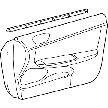 Toyota 67620-33A21-B0 Door Trim Panel