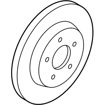 Ford 5L8Z-2C026-BA Rotor