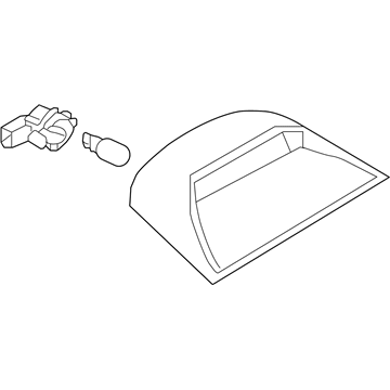 Nissan 26590-3AA0C Lamp Assembly-Stop, High Mounting