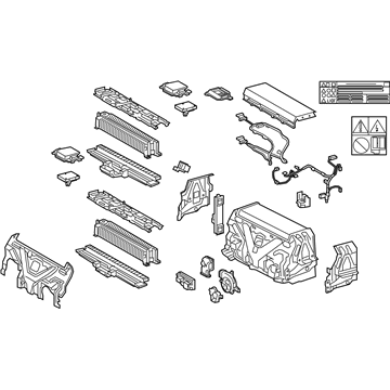 Lexus G9510-11013 BATTERY ASSY, HV SUP