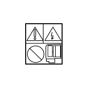 Toyota 82685-47111 Info Label