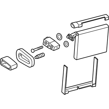 GM 23281450 Evaporator Core