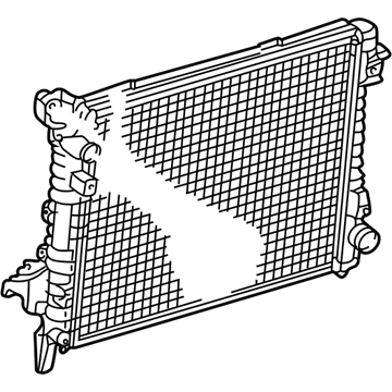 Mopar 5290803AF Engine Cooling Radiator