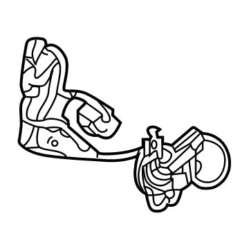 Toyota 89516-62020 ABS Sensor Wire