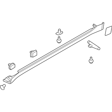 Hyundai 87752-3M000 Moulding Assembly-Side Sill, RH