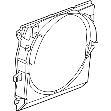 GM 84106737 Fan Shroud