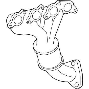 GM 12595160 Exhaust Manifold Assembly (W/ 3Way Catalytic Converter)