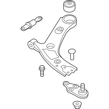 Hyundai 54500-P2000 ARM COMPLETE-FR LWR, LH