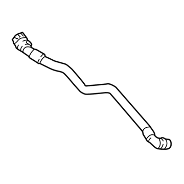 BMW 17-12-8-602-861 Electric Coolant Pump Pipe