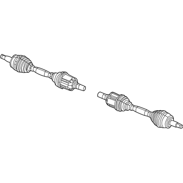 Mopar 68287865AA Axle Half Shaft