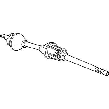 Mopar 68252424AA Axle Half Shaft