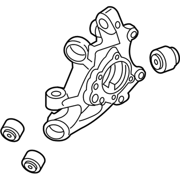 Hyundai 52720-B1000 Carrier Assembly-Rear Axle, RH