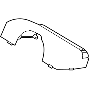 Ford DE9Z-3530-AC Upper Column Cover