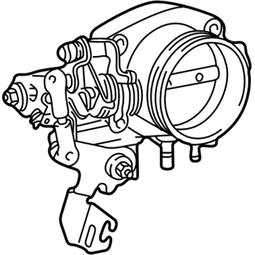 BMW 13-54-1-406-470 Throttle Body