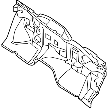 Nissan 67900-1LA0A INSULATOR Dash Center