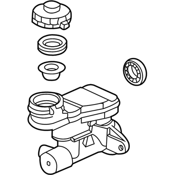 Honda 46100-SCV-A51 Master Cylinder Assembly