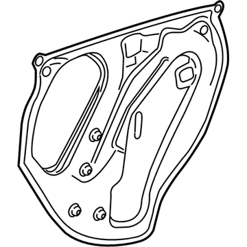 GM 20864677 Water Deflector