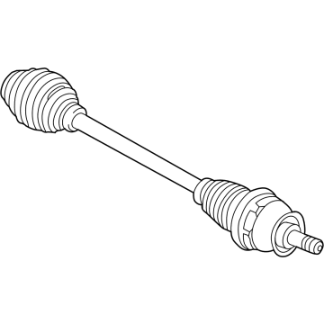 BMW 31-60-8-611-322 Front Right Passenger Side Cv Axle Assembly