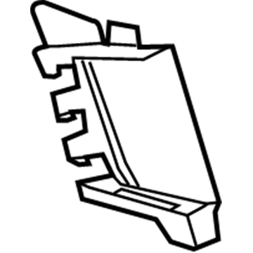 BMW 61-14-9-153-410 Holder, B+ Distributor, Front