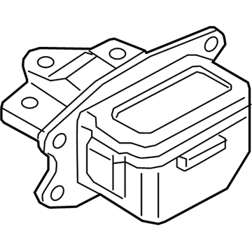 BMW 22-31-6-853-451 Engine Mount Left