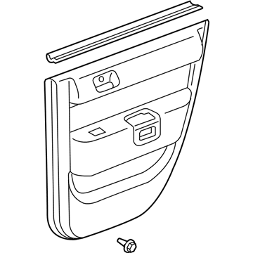 Toyota 67630-52701-K0 Door Trim Panel