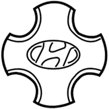 Hyundai 52960-2D700 Wheel Hub Cap Assembly