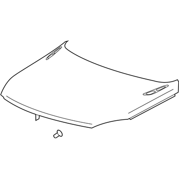 GM 20989165 Hood