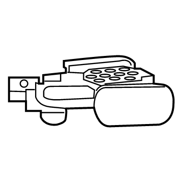 Nissan 16554-6CB0A Duct Assembly Air