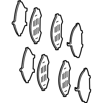 Acura 06455-STX-A00 Shim Set, Front