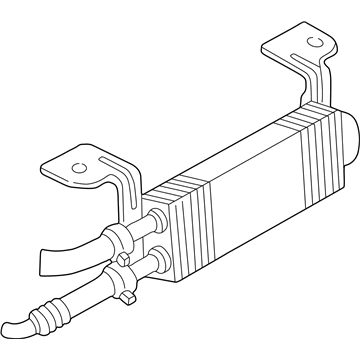 Ford XS4Z-7A095-BA Transmission Cooler