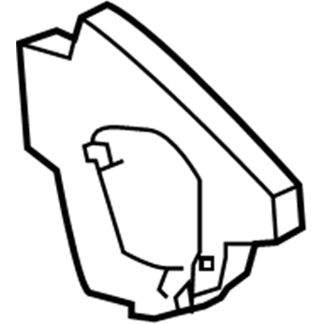 GM 22977446 Air Inlet Duct Deflector