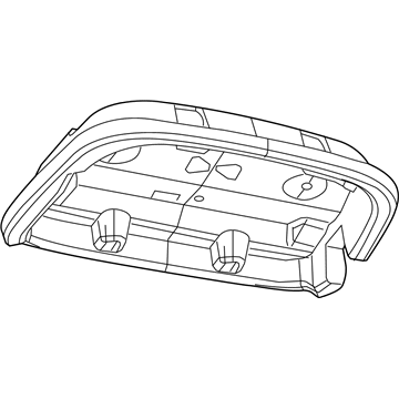 Mopar 68141783AB RETAINER-Overhead Console