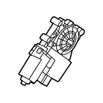 BMW 61-35-9-854-232 DRIVE, WINDOW LIFTER, REAR R