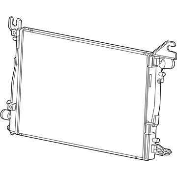 Mopar 52014721AB Engine Cooling Radiator