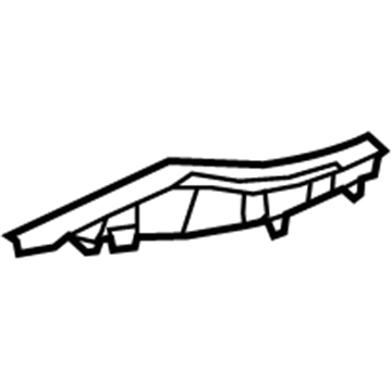 Hyundai 84690-2W600-GV2 Garnish-Console Upper Rear, LH