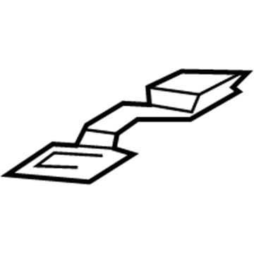 Hyundai 85350-3X000 Bracket-Absorber Side, LH
