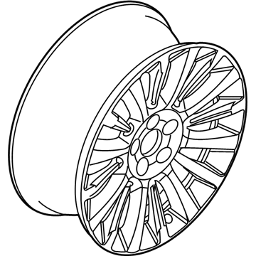 Ford DE9Z-1007-E Wheel, Alloy