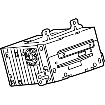 GM 22812453 Radio