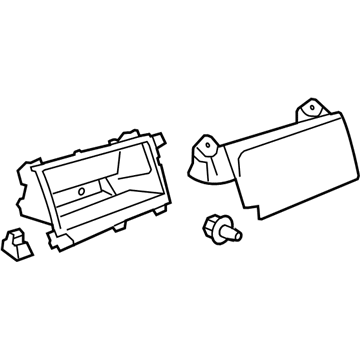 Toyota 55042-08011-B0 Storage Compart