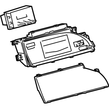 Toyota 83290-07130 Display Unit