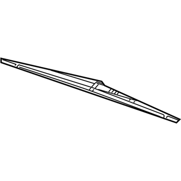 Mopar 68040372AA Blade-Rear WIPER
