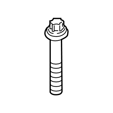 BMW 07-12-9-907-896 Hexalobular Socket Screw