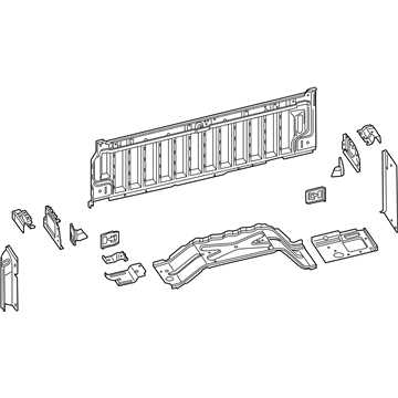 Mopar 68293932AH Panel-Box Side Inner
