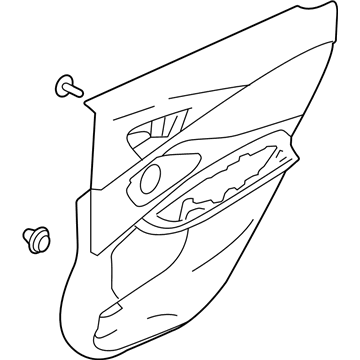 Acura 83751-TJB-A02ZC Base Left, Rear (Type Z)