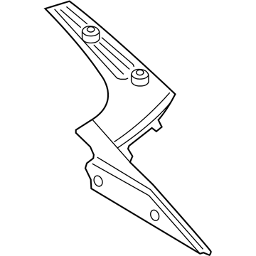 BMW 51-43-8-057-029 Trim, D-Pillar, Top Left