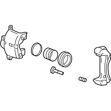 Kia 581303F400 Front Brake Assembly, Right