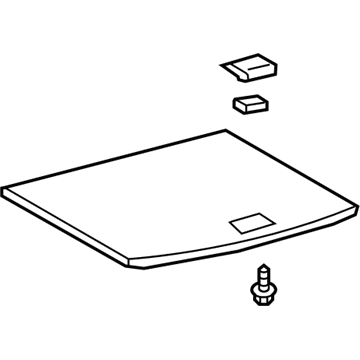 Lexus 58410-76010-C0 Board Assembly Deck