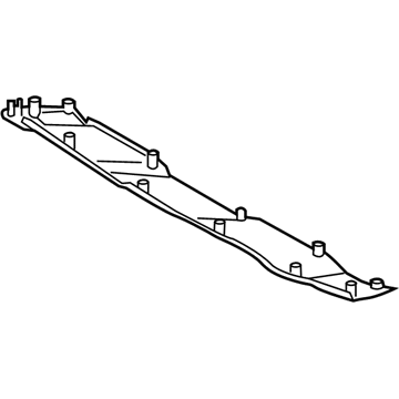 Lexus 52129-60050 Cover, Front Bumper, Lower