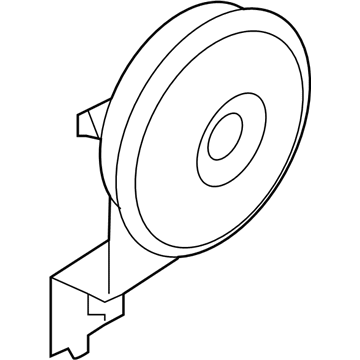 Nissan 25605-JF20A Horn Assembly-ANTITHEFT