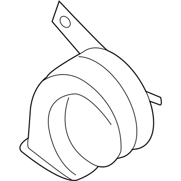 Nissan 25610-JF00B Horn Assy-Electric High